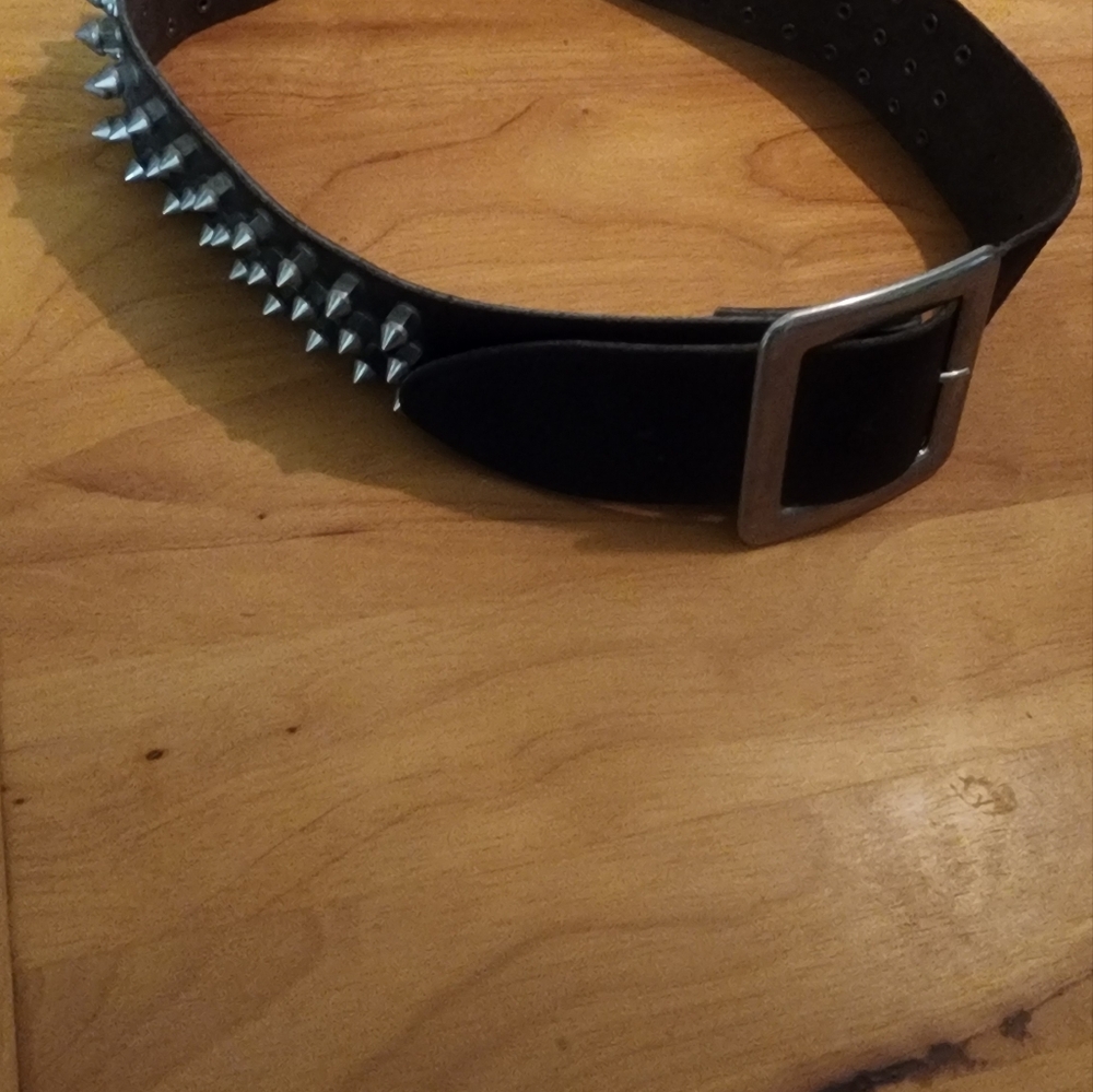 Hardcore 80's Punk Spike Belt from London, unisex, ORIGINAL, AUTHENTIC, RARE